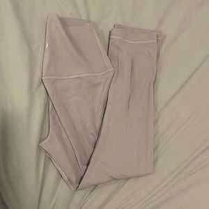 Lilac Align crop leggings